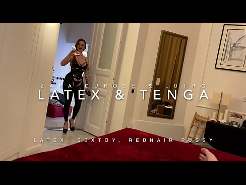 ❤️ Redheaded stepsister in latex costume yakasvirwa na stepbrother ️❌  ☑